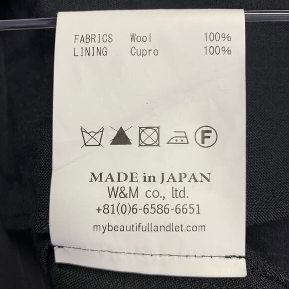 MY BEAUTIFUL LANDLET Size XS Black Stripe Wool Oversized Sport Coat - Picture 10 of 10